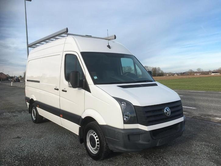 Volkswagen Crafter L2H2 * Trekhaak 3500kg trekken, Auto's, Bestelwagens en Lichte vracht, Bedrijf, Te koop, ABS, Achteruitrijcamera