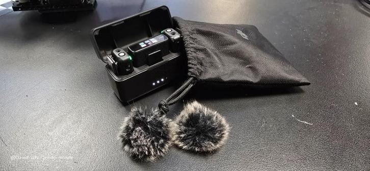 DJI Mic (2 TX + 1 RX) occasion, Audio, Tv en Foto, Fotografie | Professionele apparatuur, Gebruikt, Ophalen