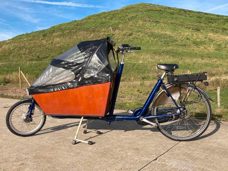 ELEKTRISCHE BAKFIETS CARGO LONG, Fietsen en Brommers, Fietsen | Bakfietsen, Zo goed als nieuw, Ophalen