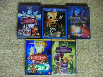 Disney DVD-BLU RAY Collectie (NIEUW)