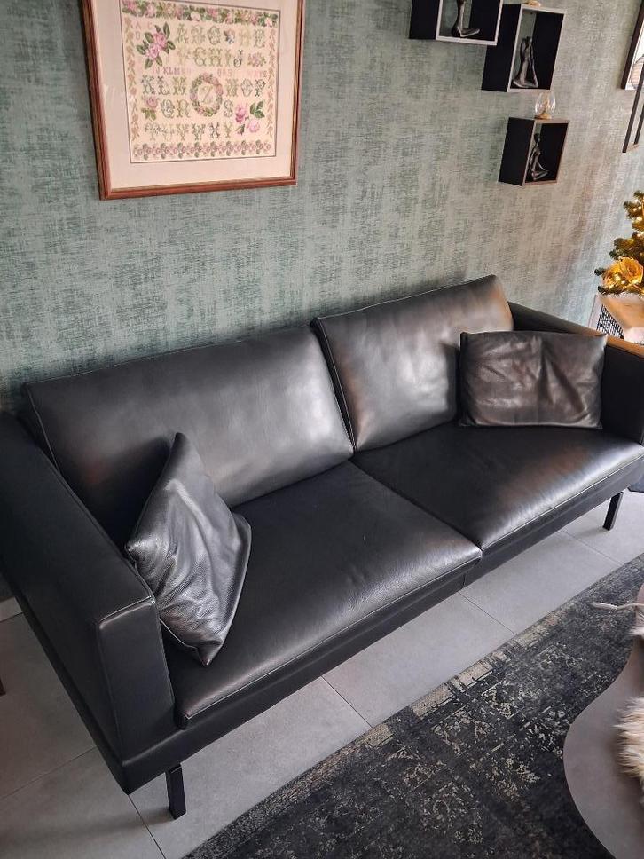 JORI lederen 3/5 zit zetel, Huis en Inrichting, Zetels | Zetels, Nieuw, Rechte bank, Overige maten, 200 tot 250 cm, 75 tot 100 cm