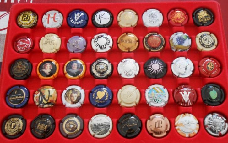 serie 4 - 40 champagne capsules - 6 euro, Verzamelen, Complete verzamelingen en Collecties, Ophalen of Verzenden