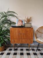 Vintage midcentury platenspeler meubel | kast | retro, Huis en Inrichting, Ophalen, Gebruikt