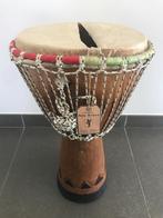 Professionele djembe 35 cm - vel te herstellen, Muziek en Instrumenten, Percussie, Ophalen, Gebruikt