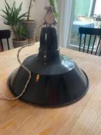 Industriële emaille hanglamp, Ophalen, Gebruikt