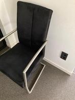 Stoelen (modern), Huis en Inrichting, Stoelen, Ophalen, Gebruikt, Zwart, Metaal