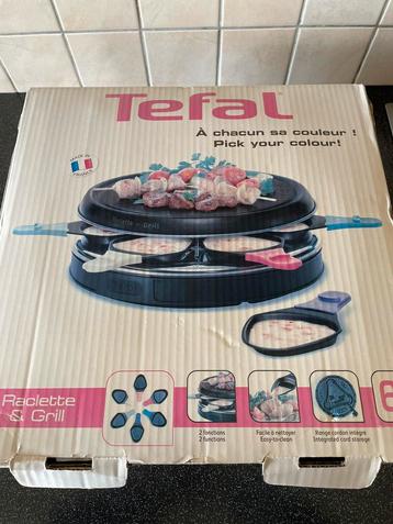 Raclette van Tefal, Elektronische apparatuur, Ophalen of Verzenden, Gebruikt, Elektrisch