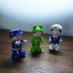 3 popjes politie, verpleegster en verklede kikker., Ophalen of Verzenden, Zo goed als nieuw, Overige typen