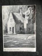 Prent brugge - sashuis - marcel claeys, Ophalen of Verzenden, West-Vlaanderen