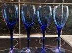 verres  bleues vintage, Comme neuf, Autres types, Enlèvement ou Envoi