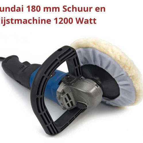 Nieuwe poliermachine met ruwe en zachte vacht, Auto diversen, Onderhoudsmiddelen, Ophalen of Verzenden