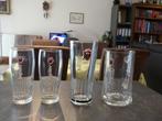 4 Jupiler glazen, 3 verschillende: NIEUW!, Verzamelen, Glas en Drinkglazen, Ophalen of Verzenden, Nieuw, Bierglas