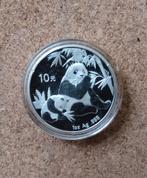 Pièce en argent Chine 2007:10 yuans (Panda), Envoi, Monnaie en vrac, Argent