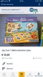 Jeu 3 en 1 Mémo Domino Lotto, Enfants & Bébés, Comme neuf