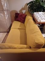 Mosterdgele zetel uit Weba, 5 j oud, Ophalen, Gebruikt, Driepersoons, 75 tot 100 cm