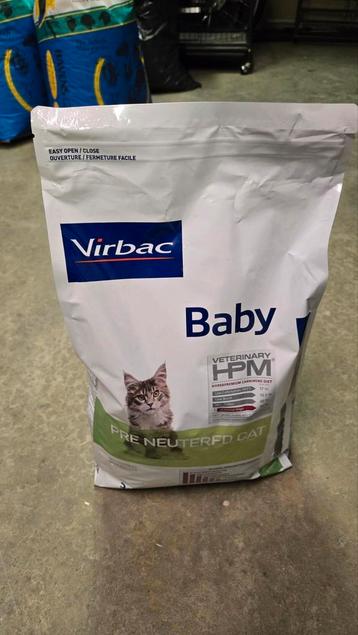 2x Virbac baby kittens voer. 2x 3kg beschikbaar voor biedingen