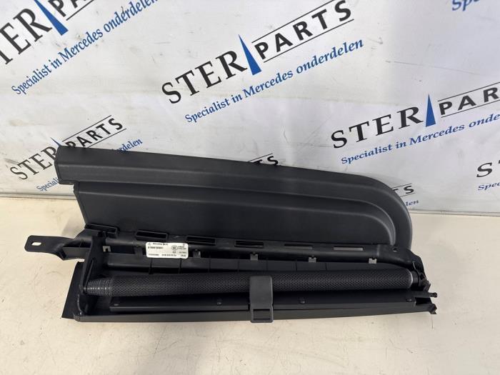 Zonnescherm elektrisch rechts-achter van een Mercedes GLE, Auto-onderdelen, Interieur en Bekleding, Mercedes-Benz, Gebruikt, 3 maanden garantie