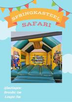 Springkasteel Safari te huur, Ophalen, Zo goed als nieuw