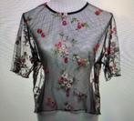 Mesh t-shirt XL, Merkloos, Verzenden, Zwart, Nachtkleding