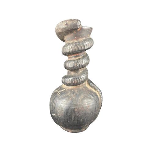 Aziatische keramische vaas: Serpent Cambodge, Antiek en Kunst, Antiek | Keramiek en Aardewerk, Ophalen of Verzenden