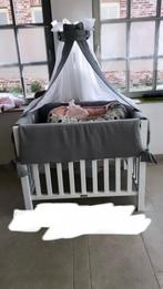 Bopita park met of zonder omrandig en hemelbed te koop, Kinderen en Baby's, Babywiegjes en Ledikanten, Ophalen, Zo goed als nieuw