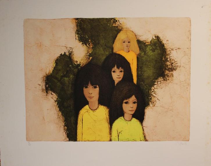 Jef Wauters - litho - 37/200, Antiek en Kunst, Kunst | Litho's en Zeefdrukken, Ophalen