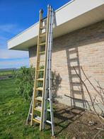 Ladder Solide 3 x 12 treden, Échelle, Enlèvement, Utilisé, 4 mètres ou plus