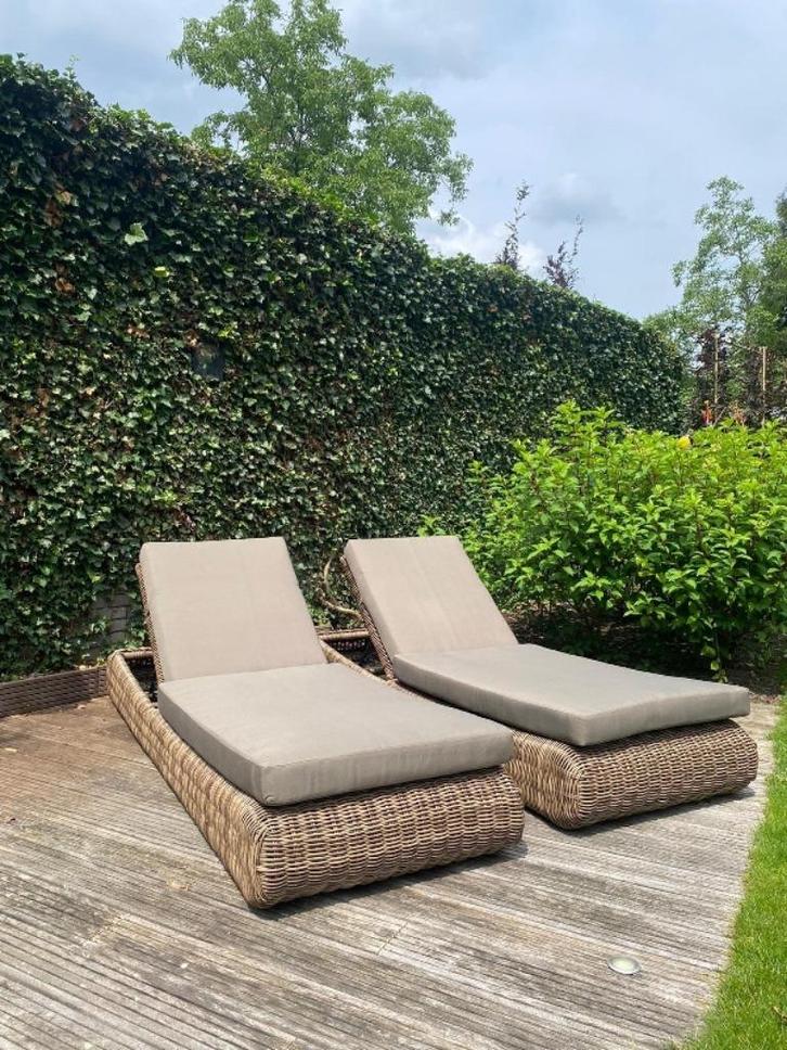 Design ligbedden uit voorraad leverbaar, Tuin en Terras, Tuinmeubel-accessoires, Nieuw, Verzenden