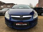 Opel Corsa 1.2i *12 mois de garantie* (bj 2008), Stof, Zwart, 4 cilinders, 1229 cc