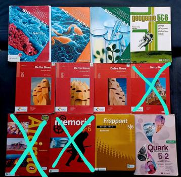 Handboeken 3de graad aso wetenschappen-wiskunde, Enlèvement ou Envoi, Comme neuf, Secondaire