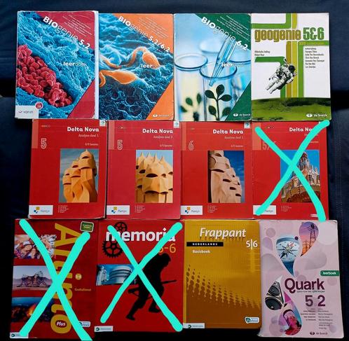 Handboeken 3de graad aso wetenschappen-wiskunde, Boeken, Schoolboeken, Zo goed als nieuw, ASO, Ophalen of Verzenden