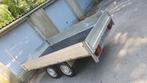 Remorque double essieux 750kg Aluminium 3,05m/1,52m, Ophalen, Zo goed als nieuw