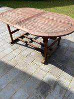 Table de jardin en teck, Tuin en Terras, Tuintafels, Ophalen, Gebruikt, Ovaal, Teakhout