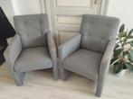 Grijze fauteuil x2, 75 tot 100 cm, Gebruikt, 75 tot 100 cm, Ophalen