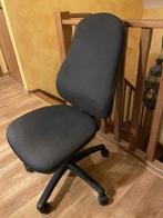 Chaise de bureau noire, Enlèvement, Comme neuf, Noir, Chaise de bureau