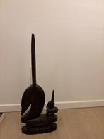 Beeld afrikaans, Antiek en Kunst, Kunst | Beelden en Houtsnijwerken, Ophalen of Verzenden