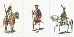 6 Demart-kaarten, Belgische militaire kostuums, Franse perio, Verzamelen, Verzenden