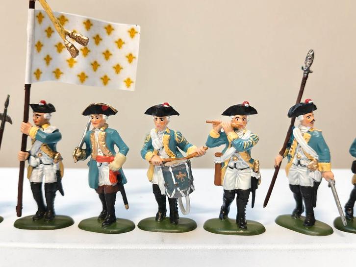 13 figuren 1/32 AWI Franse expeditietroepen geschilderd, Hobby en Vrije tijd, Modelbouw | Figuren en Diorama's, Nieuw, Figuur of Figuren