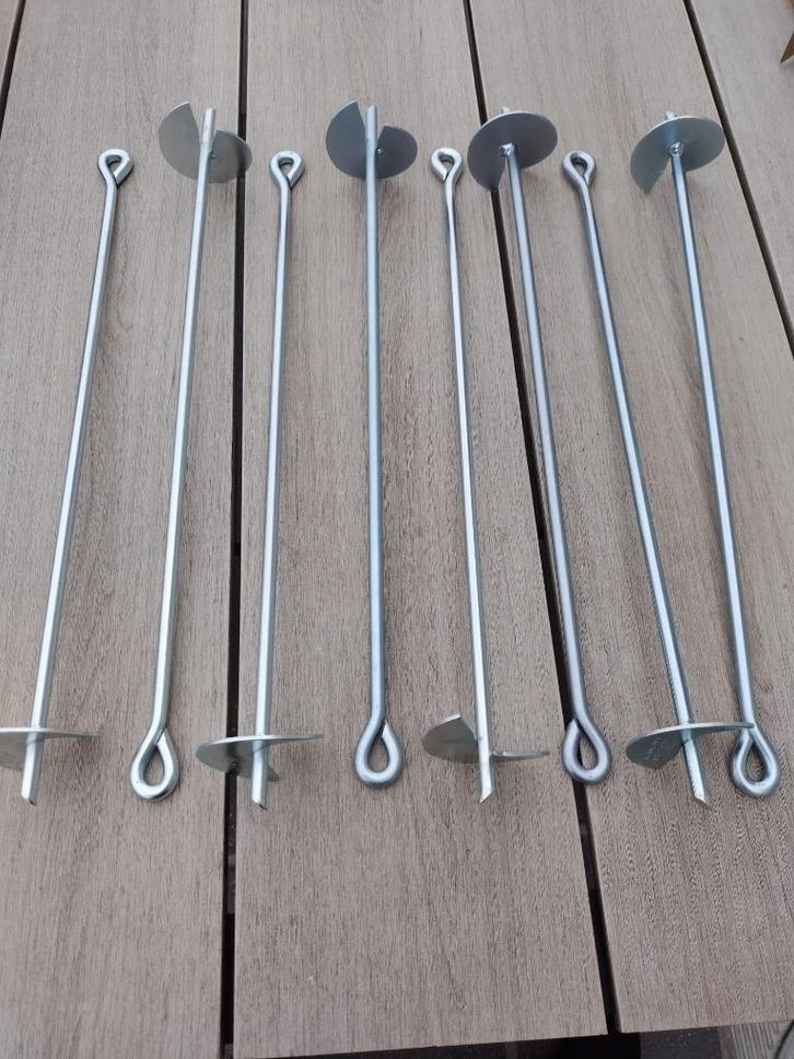 8 grondhaken voor schommel / klimtoren, Kinderen en Baby's, Speelgoed | Buiten | Speeltoestellen, Nieuw, Schommel, Overige typen