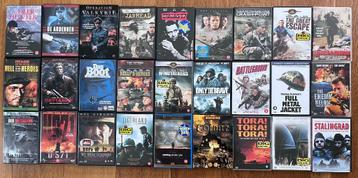 Lot de 27 films de guerre en DVD disponible aux enchères