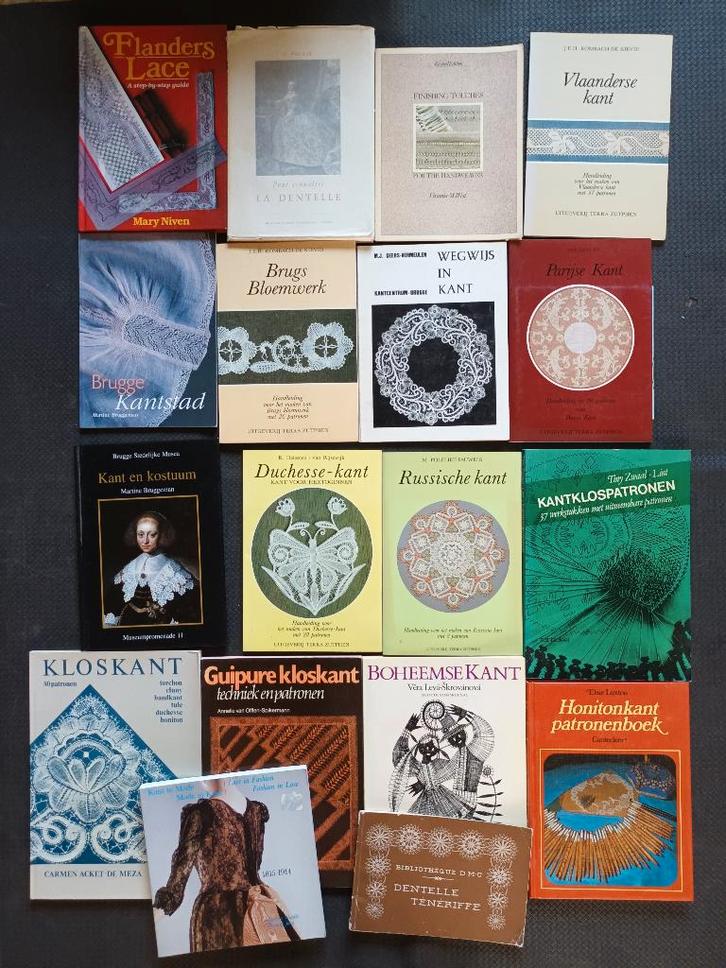 kantwerk boeken, Hobby & Loisirs créatifs, Dentelle, Comme neuf, Patrons, Enlèvement ou Envoi