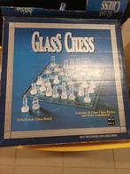 Glazen schaakbord, Hobby en Vrije tijd, Gezelschapsspellen | Bordspellen, Ophalen
