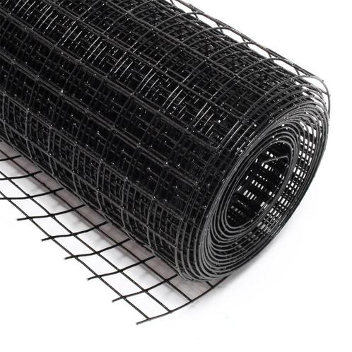 Tuingaas zwart | 12 x 12 mm | 100 cm | 5 meter, Tuin en Terras, Gaas en Draad, Nieuw, Gaas, Ophalen of Verzenden