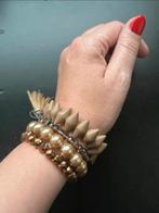 Armbandjes, Handtassen en Accessoires, Armbanden, Ophalen of Verzenden, Zo goed als nieuw, Bruin, Kunststof of Plastic