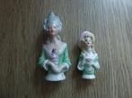 2 miniatures anciens bustes poupées en porcelaine, Enlèvement ou Envoi