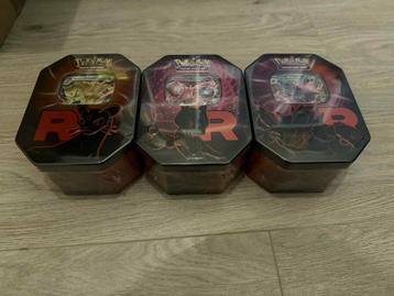 Team Rocket Tins beschikbaar voor biedingen