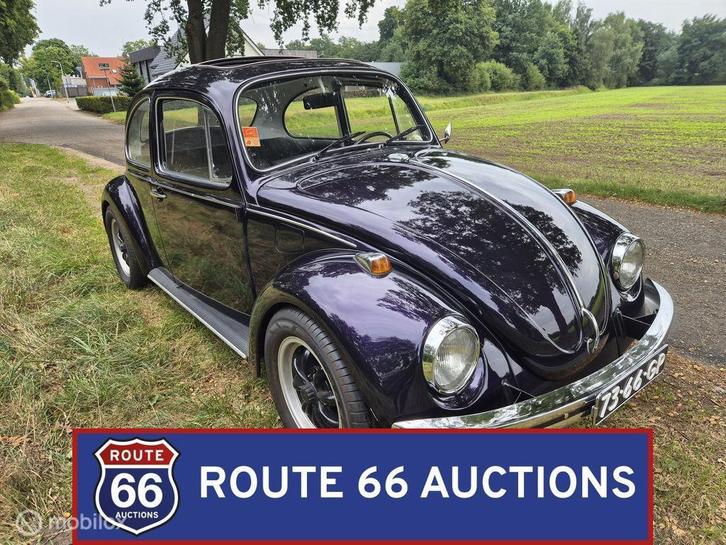 Volkswagen Beetle 1300 | 1968 | Route 66 Auctions, Auto's, Oldtimers, Bedrijf, Te koop, Volkswagen, Benzine, Overige carrosserie
