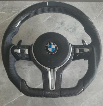 BMW M PERFORMANCE STUUR LED CARBON FIBRE MET AIRBAG VOOR F10 beschikbaar voor biedingen