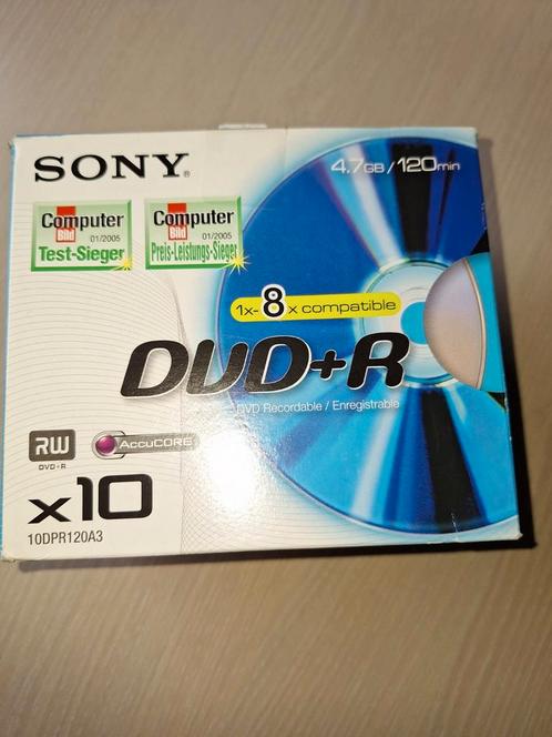 Sony 10DPR120A 9 stuks, Computers en Software, Beschrijfbare discs, Nieuw, Dvd, Ophalen of Verzenden