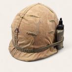 Vietam Era US Army M1 helmet met cover en accesoire, Verzenden, Landmacht, Helm of Baret